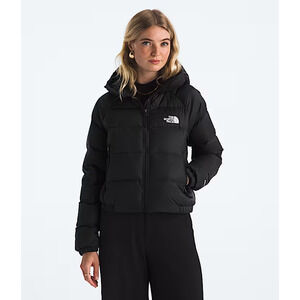 The North Face Hydrenalite Down Hoodie Jacket Puffer Women's Medium Black Read